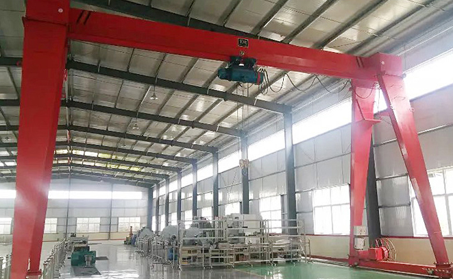 MH electric hoist gantry crane